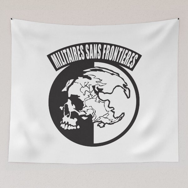 Item preview, Metal Gear Solid - MSF (Militaires Sans Frontières) designed and sold by SolidMetalGear.