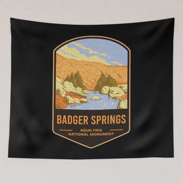 Item preview, Badger Springs Agua Fria National Park designed and sold by JordanHolmes.
