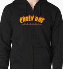 Carly Rae Thrasher Zipped Hoodie