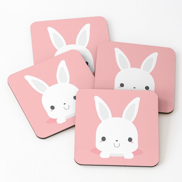 Item preview, Pink Cute Little Bunny Rabbit designed and sold by chingchingstd.