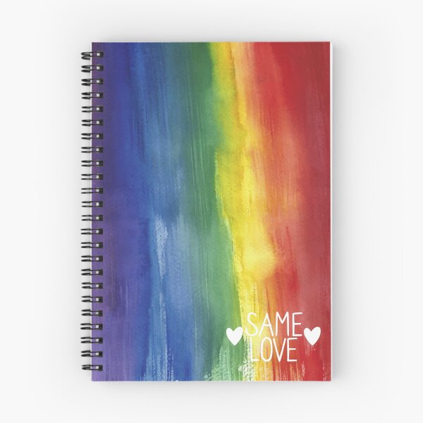 Item preview, The LGBT Agenda Spiral Notebook designed and sold by burakgulnar.