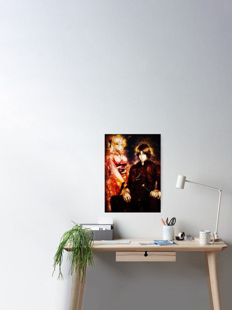 Hijikata Toshizo Drifters Anime Girl Fanart Poster for Sale by Spacefoxart