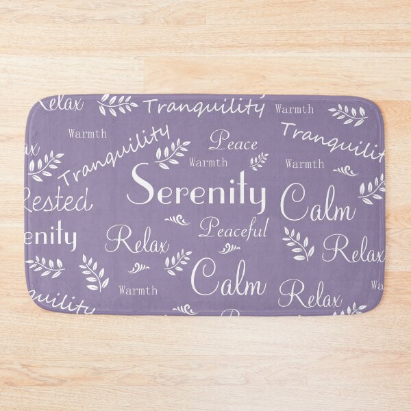Item preview, Serenity, Relaxation and Mindfulness in Lavender designed and sold by OByD.