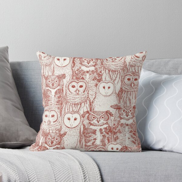 Item preview, owls NC paprika designed and sold by scrummy.