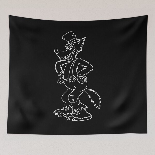Item preview, Vintage Big Bad Wolf designed and sold by ValentinaHramov.