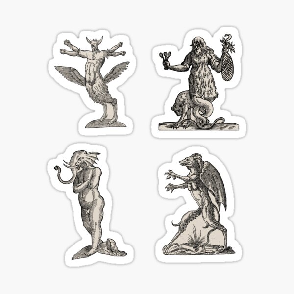 Item preview, Medieval Demons & Creatures designed and sold by TonyAra.