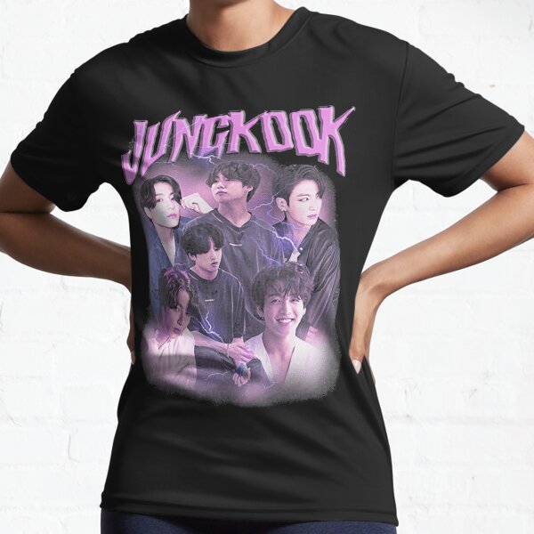 Jungkook // Bangtan Boys Vintage T-shirt respirant
