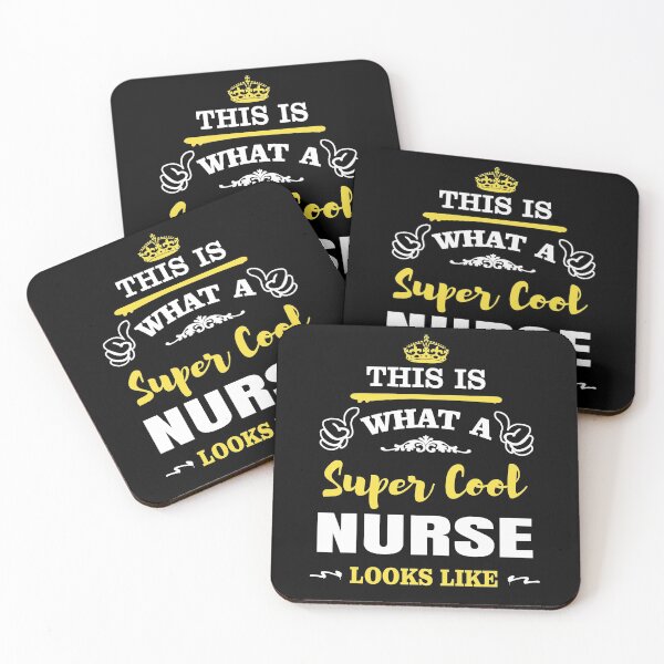 Item preview, THIS IS WHAT A SUPER COOL NURSE LOOKS LIKE designed and sold by T-shirtgallery.