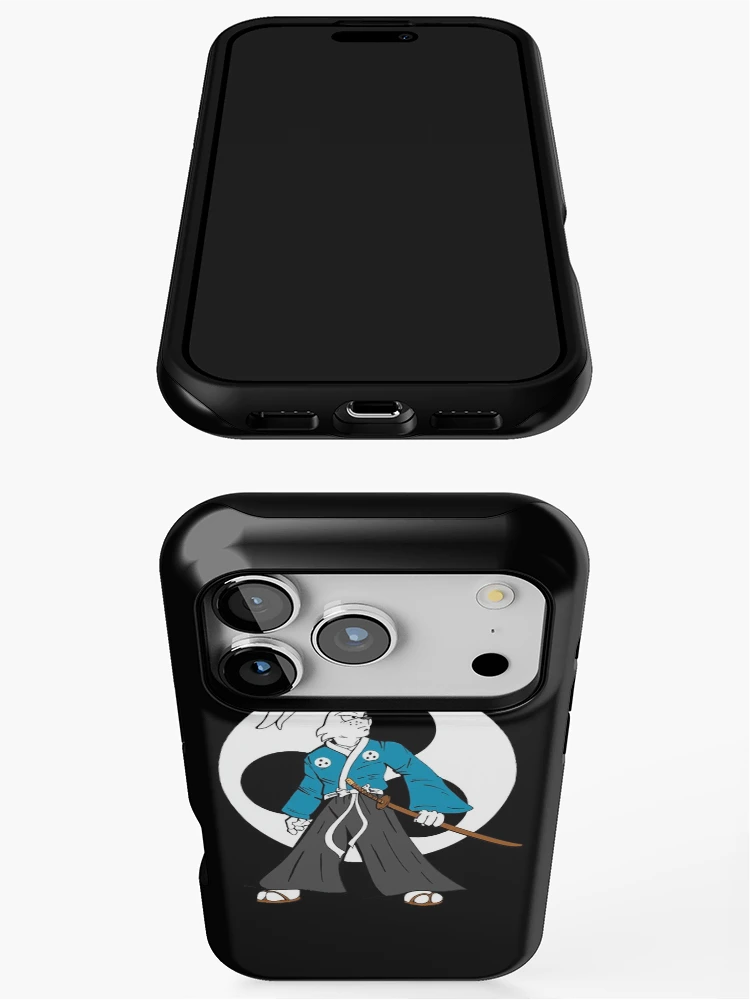 Thumbnail 3 of 4, iPhone Case, Samurai Rabbit designed and sold by Flessner97.