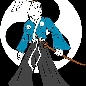 Artwork thumbnail, Samurai Rabbit by Flessner97