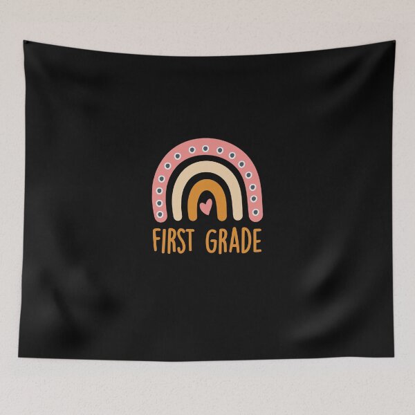 Item preview, First grade hand drawn rainbow designed and sold by DynastyArt.