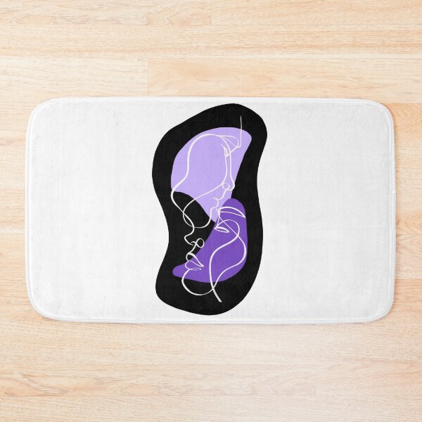 Item preview, Copy of One line face art violet & purple  designed and sold by Mywaytothehigh.