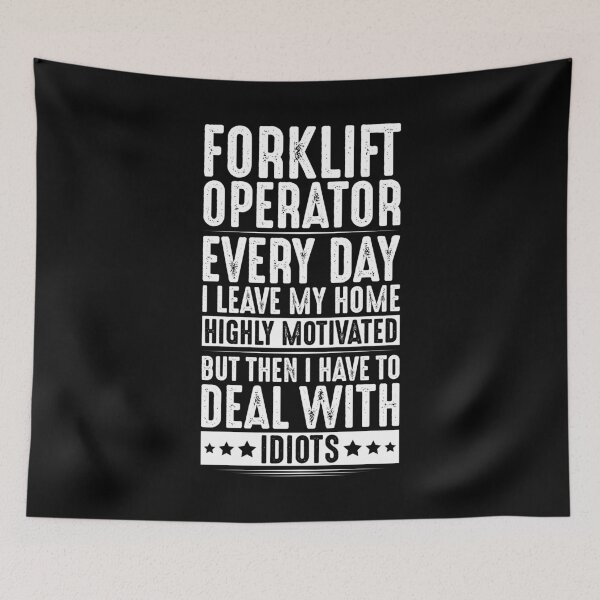 Item preview, Forklift Operator Forklift Driver Forklift Truck designed and sold by Krautshirts.
