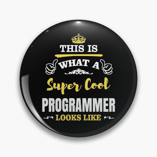 Item preview, THIS IS WHAT A SUPER COOL PROGRAMMER LOOKS LIKE designed and sold by T-shirtgallery.