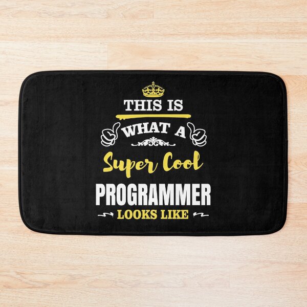 Item preview, THIS IS WHAT A SUPER COOL PROGRAMMER LOOKS LIKE designed and sold by T-shirtgallery.