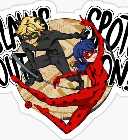 miraculous ladybug stickers redbubble