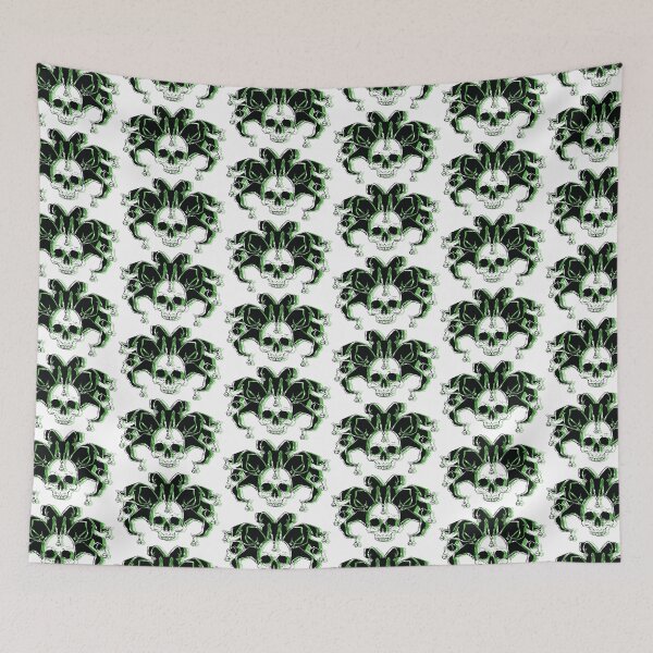 Item preview, Jester Skull Green  designed and sold by ZethTheReaper19.