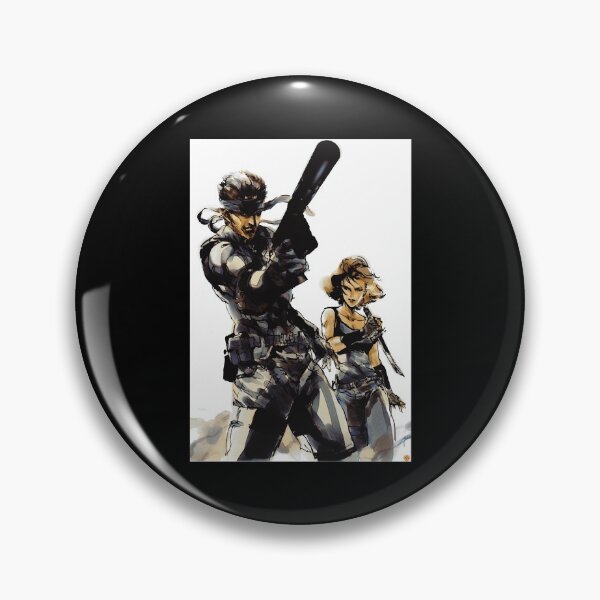 Item preview, Metal Gear Solid - Snake & Meryl  designed and sold by SolidMetalGear.