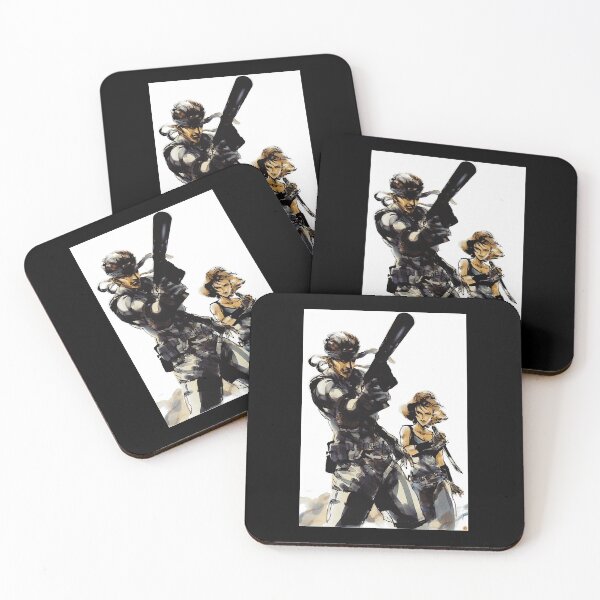 Item preview, Metal Gear Solid - Snake & Meryl  designed and sold by SolidMetalGear.