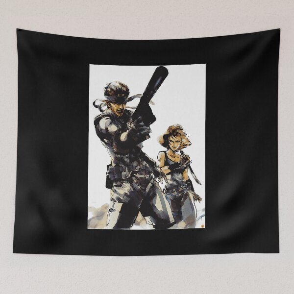 Item preview, Metal Gear Solid - Snake & Meryl  designed and sold by SolidMetalGear.