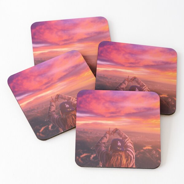 Item preview, Happy Girl In LA, watching sunset! designed and sold by 2-Of-A-Kind.