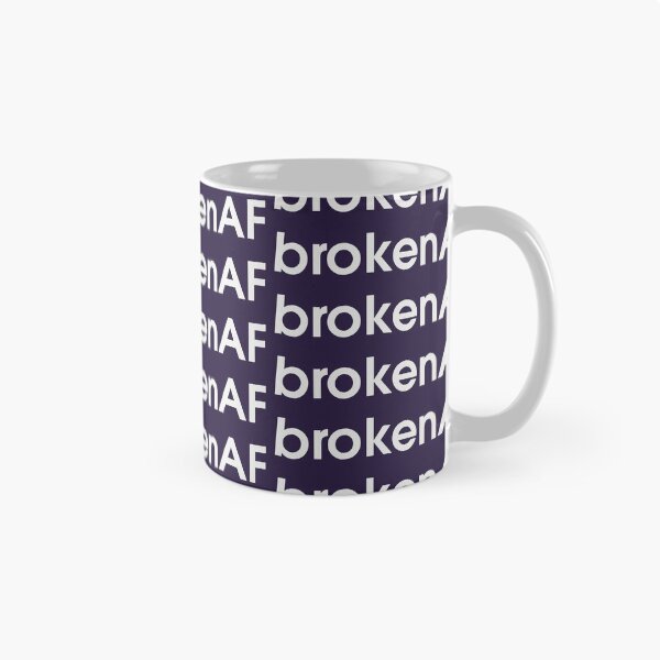 Item preview, brokenAF Insecure Title Block - Insecure Tv Show - Season 1 designed and sold by PosterpartyCo.