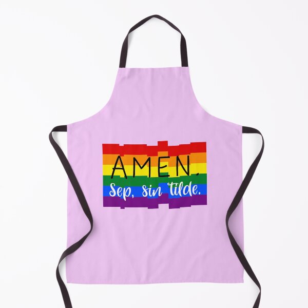 Item preview, Amen, Sep, Sin Tilde LGBT Pride Flag designed and sold by poisondesign.