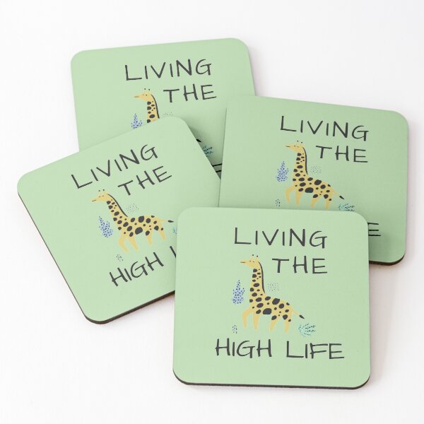 Item preview, Living The High Life designed and sold by OfficeFortune.