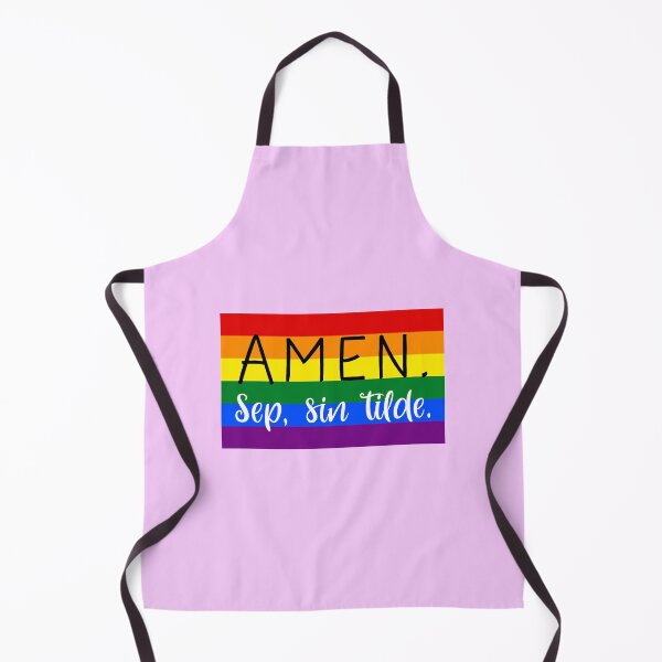 Item preview, Amen, Sep, Sin Tilde LGBT Pride Flag designed and sold by poisondesign.