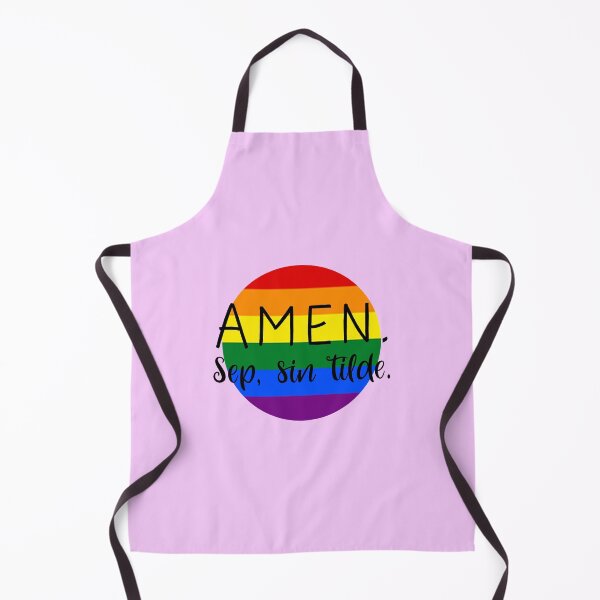 Item preview, Amen, Sep, Sin Tilde LGBT Pride Flag designed and sold by poisondesign.