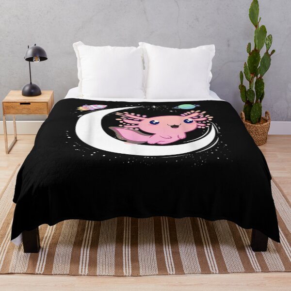 Item preview, Axolotl In Pastel Goth Anime Moon Galaxy designed and sold by patsa4.