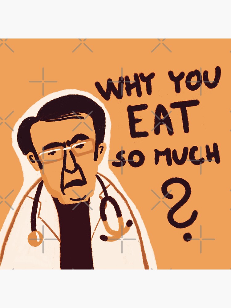 Dr Nowzaradan From My 600 Lb Life Meme Sticker For Sale By Shi Rly