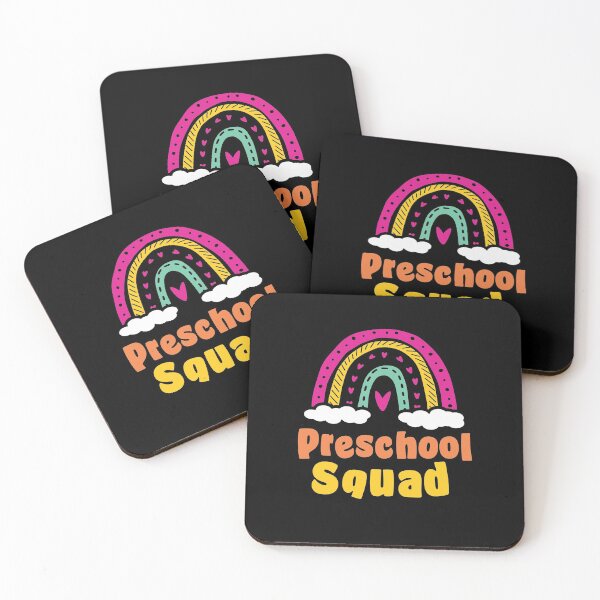 Item preview, Rainbow back to school preschool squad  designed and sold by Freewind-Studio.