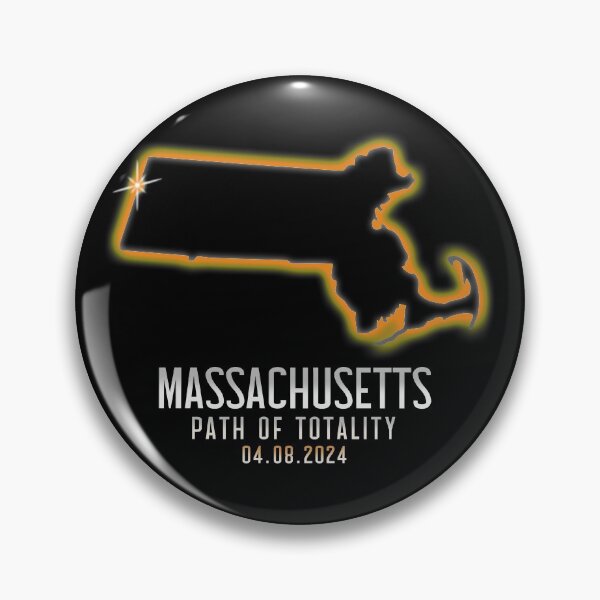 Artikelvorschau, Massachusetts Path Of Totality 4.8.24 Total Solar Eclipse Gear entworfen und verkauft von DynamicDesign.