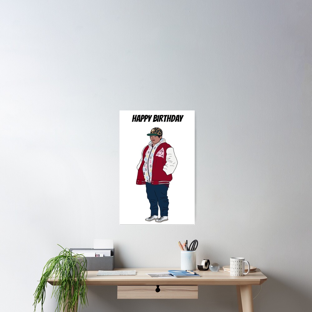 "Ricky Baker Hunt for the Wilderpeople Happy Birthday " Poster for Sale by Lovethatsticks