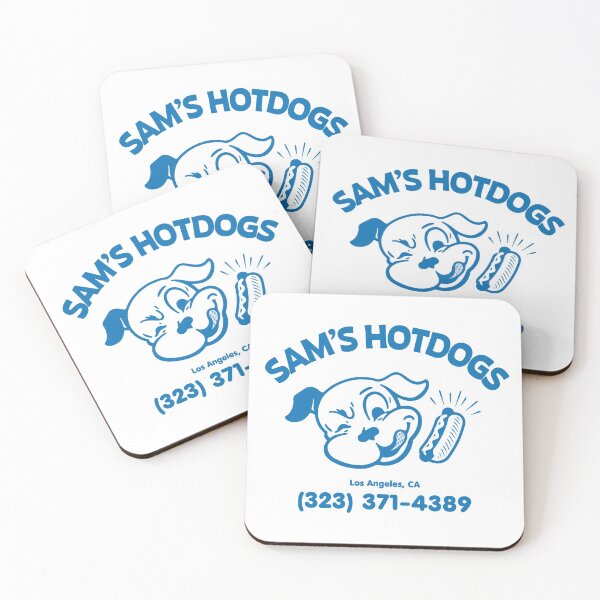 Item preview, Sam's Hotdogs designed and sold by GoodTimeRetro.