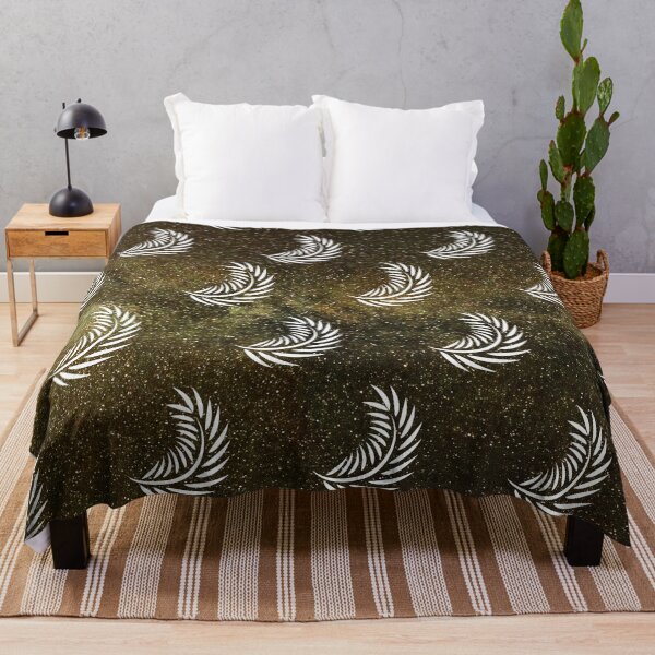 Item preview, fern leaves with background of galaxy designed and sold by KheinJohn.