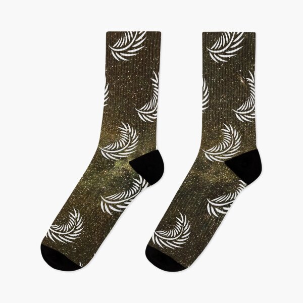 Item preview, fern leaves with background of galaxy designed and sold by KheinJohn.
