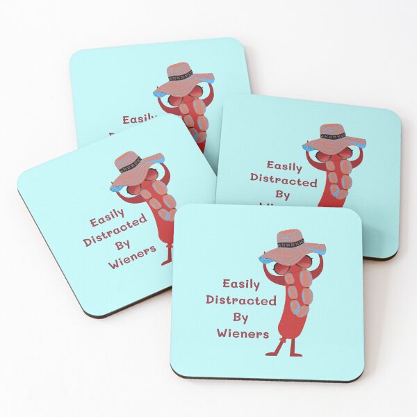 Item preview, Easily Distracted By Wieners designed and sold by Eman4design.