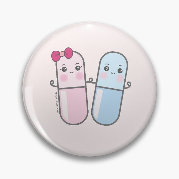 Item preview, cute pills cartoon designed and sold by princessmi-com.