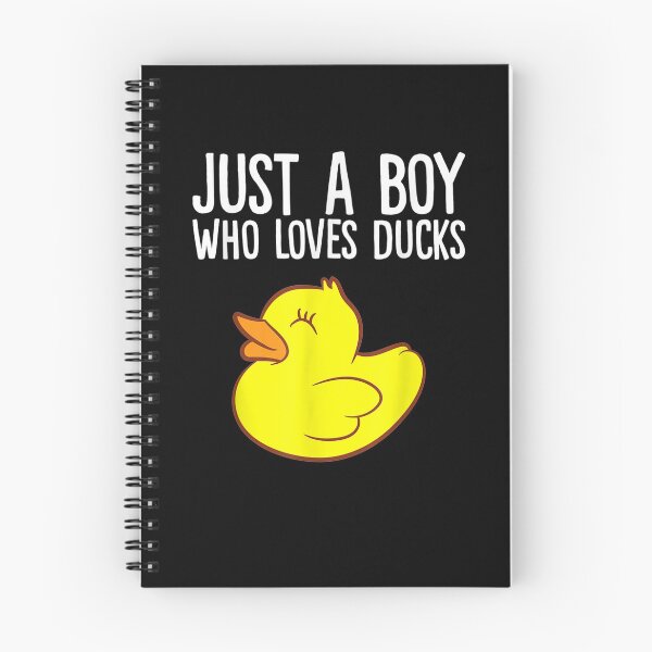 Item preview, Just A Boy Who Loves Ducks designed and sold by patsa4.