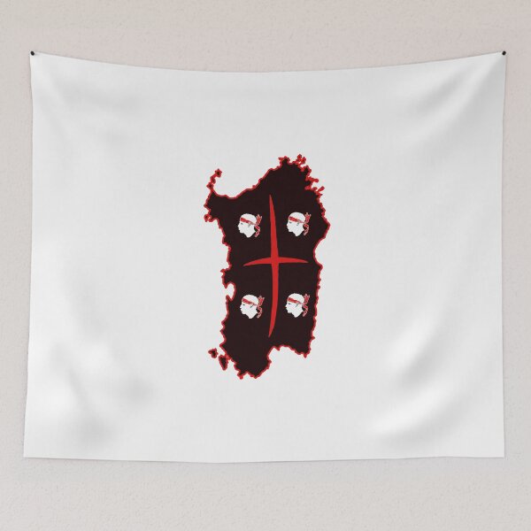 Item preview, Sardegna 4 Mori Red-Black  designed and sold by NicolaBrau.