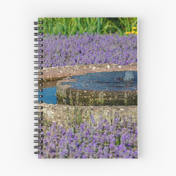 Item preview, Cider Millstone Water feature  in a Lavender bed  designed and sold by Dalyndigital Photography.
