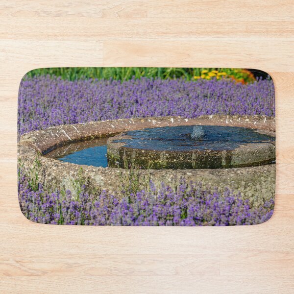 Item preview, Cider Millstone Water feature  in a Lavender bed  designed and sold by Dalyndigital Photography.