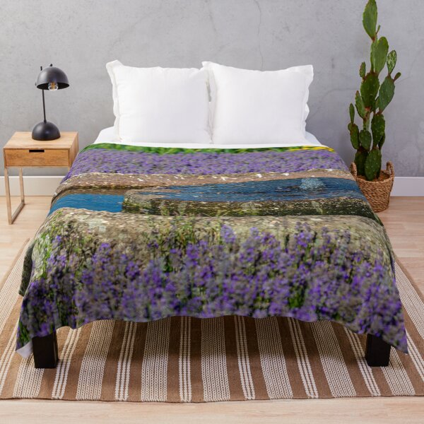 Item preview, Cider Millstone Water feature  in a Lavender bed  designed and sold by Dalyndigital Photography.