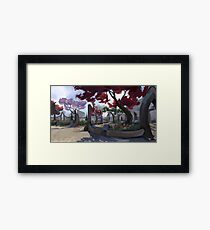 Vulkhel Guard Framed Print