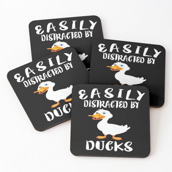 Item preview, Easily Distracted By Ducks designed and sold by Anoirshop ⭐⭐⭐⭐⭐.
