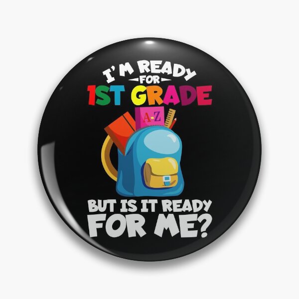 Item preview, I'm Ready For 1st Grade But Is It Ready For Me First Grader Gear designed and sold by DynamicDesign.