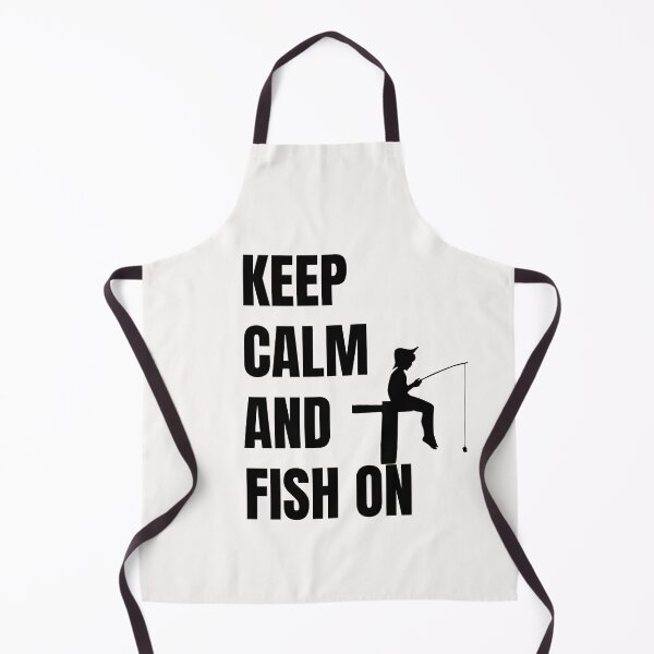Item preview, keep calm and fish on designed and sold by 77ART.