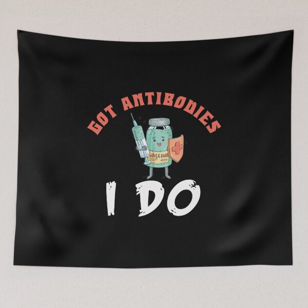 Item preview, Funny Vaccined idea "GOT ANTIBODIES I DO" 2021: funny shirt f - well vaccined - retro style lovers - shirt for mom and dad mother and father vaccinated designed and sold by charaf19.